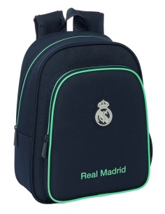 MOCHILA INFANTIL ADAPTABLE CARRO REAL MADRID 2ª EQUIPACION 25 26 27x33x10cm